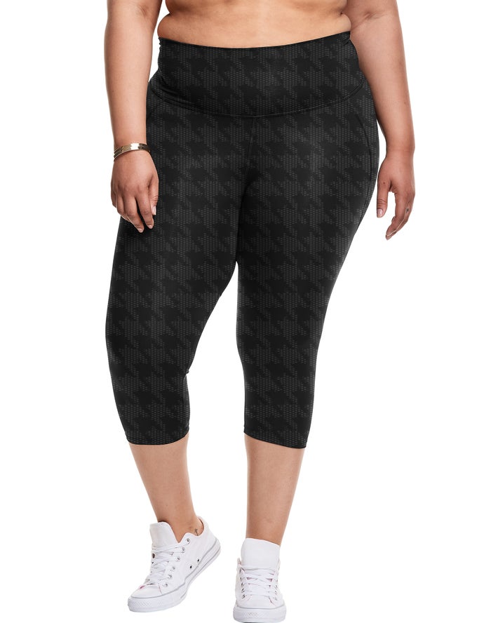 Leggings Champion Mujer - Plus Absolute Knee ( Negras ) 9872506-QI